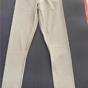 Neutral Beige High-Rise Leggings